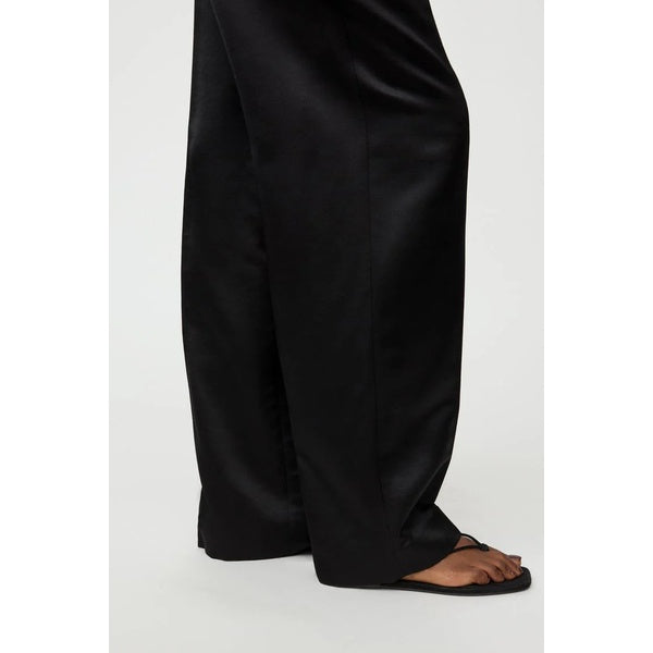 Silk Pants Black