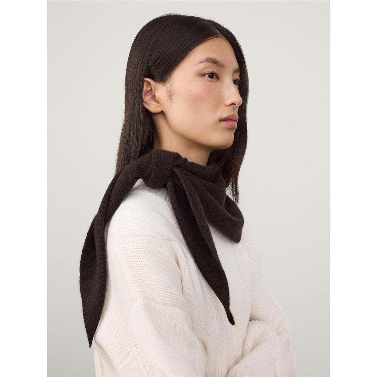 Florianne Scarf Dark Oak