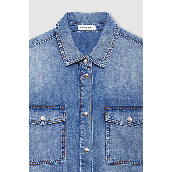 Paxton Shirt Tidal Blue