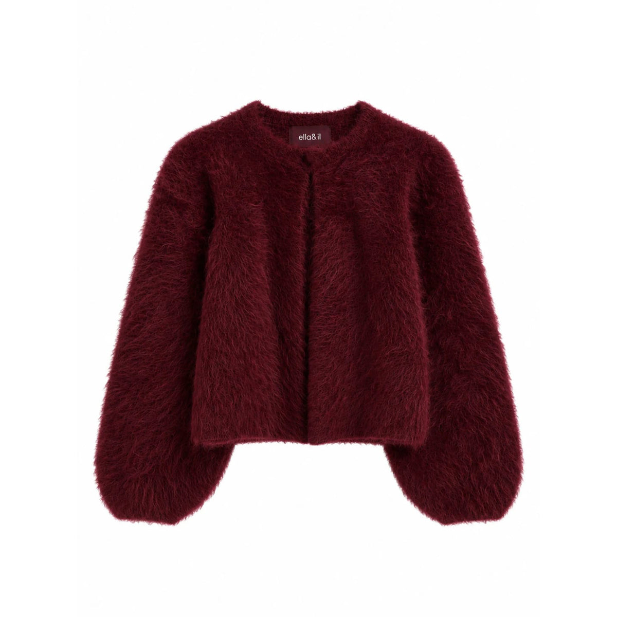 Amelia Chunky Cardigan Oxblood