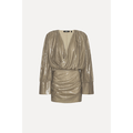 Sequins LS Mini Dress Fossil