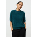 Brushed Short Sleeve Teal