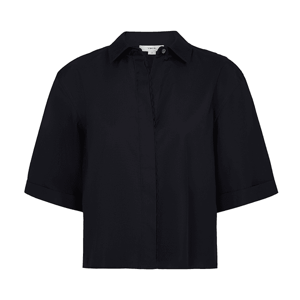 Scallop Detail Shirt Eclipse