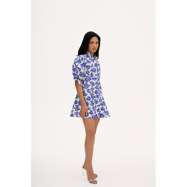 Harmonia Dress Blue Print