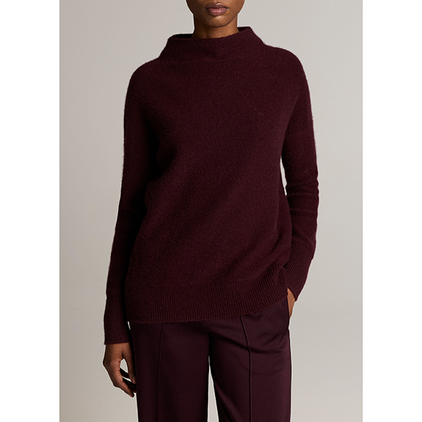 Boiled Funnel Nk Pullover Blackberry