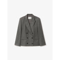 DB Flannel Blazer Light Grey Melange