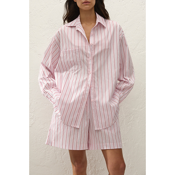 Angelo Short Fiori Stripe Palazzo
