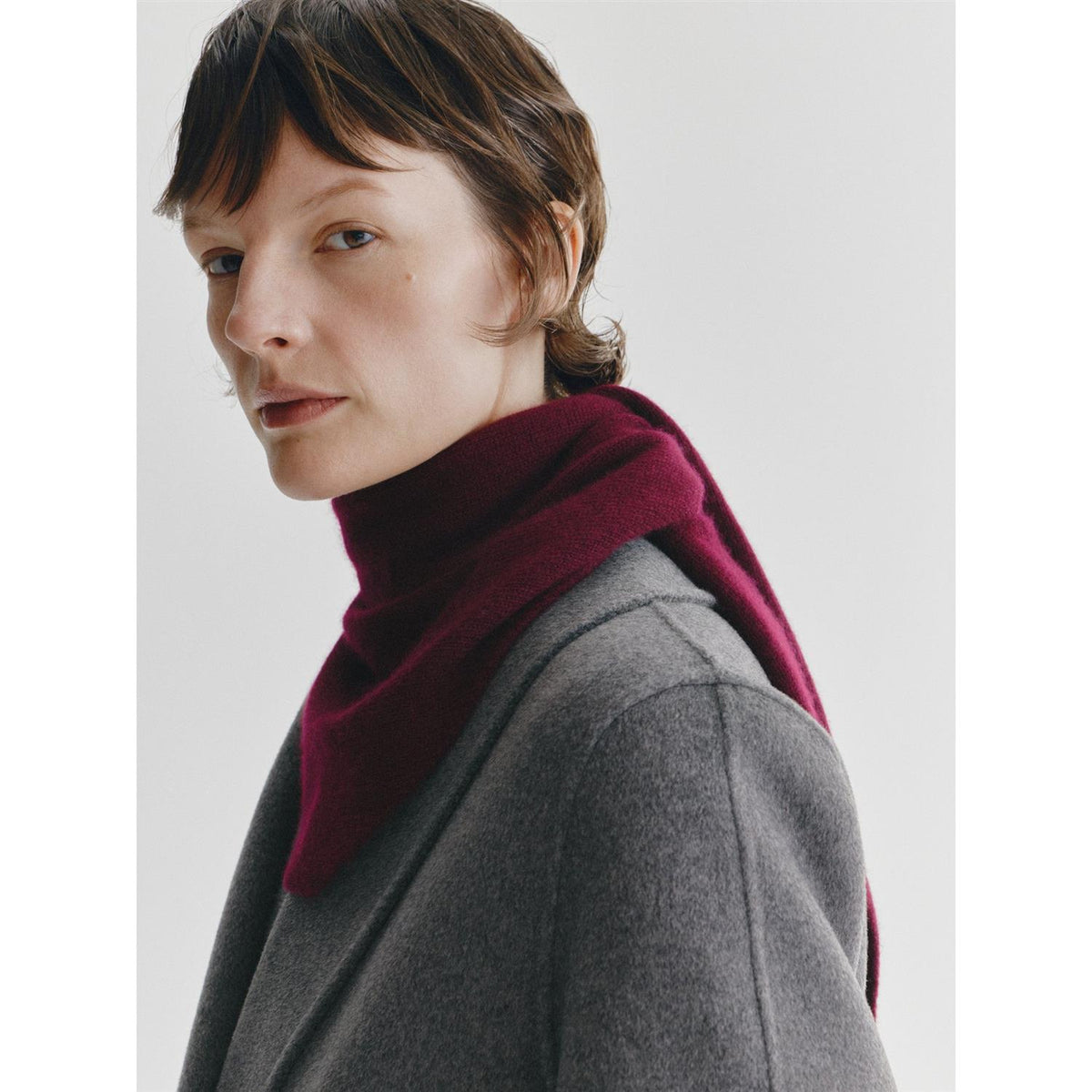 Florianne Scarf Deep Plum