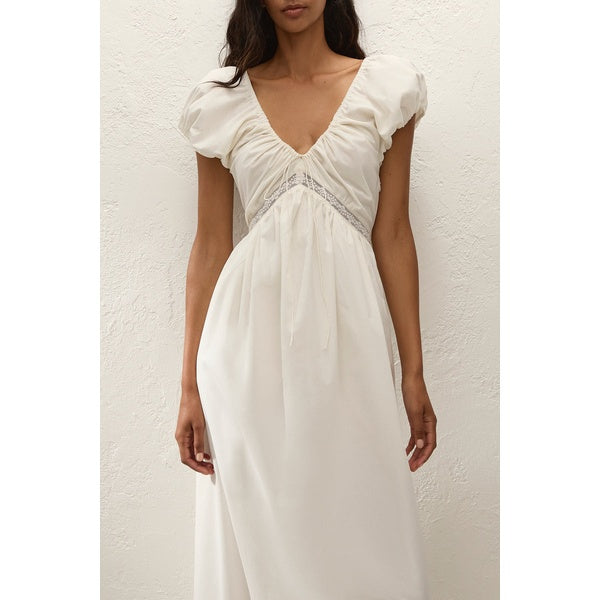 Elodia Maxi Dress Mila Lace Ivory