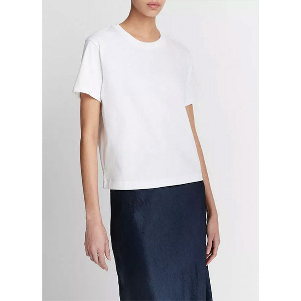 S/S Crew Nk Tee Optic White