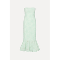 Flower Mesh Flounce Dress Ice Flow