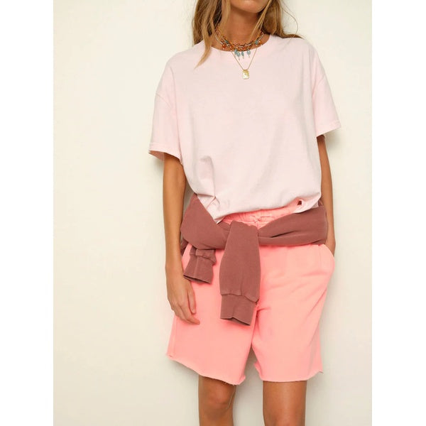 Rocco Sweatshort Peach Glow