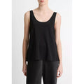 Classic Bias Tank Cami Black