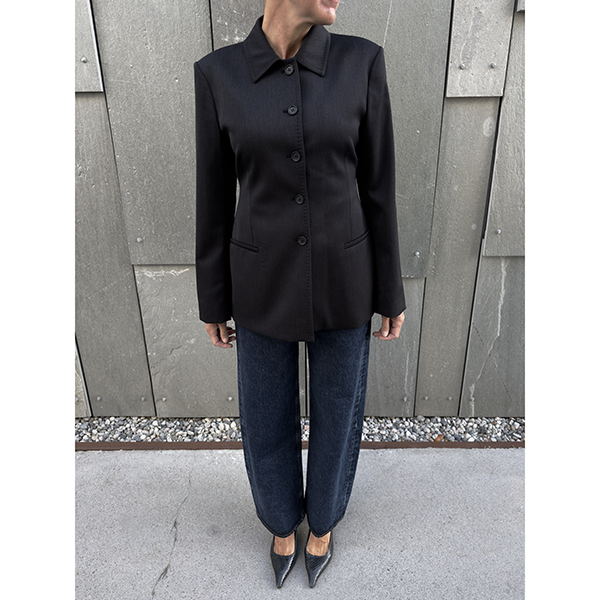 Slim Tailored Blazer Antracite Grey