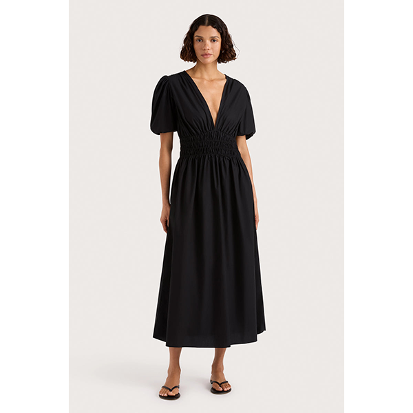 Grace Midi Dress Black