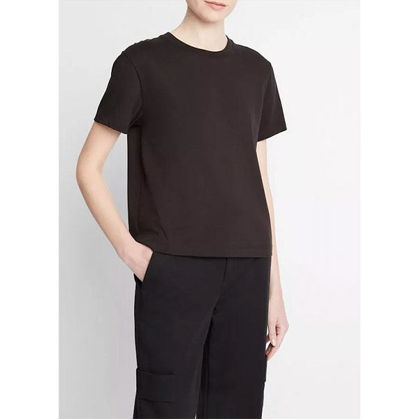 S/S Crew Nk Tee Black