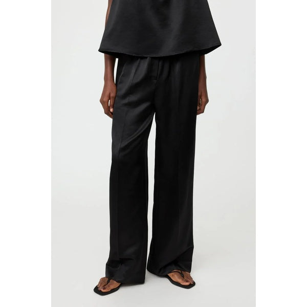 Silk Pants Black