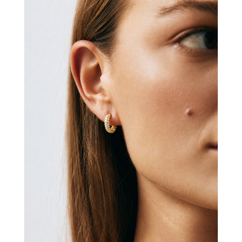 Prisma Hoops S Gold