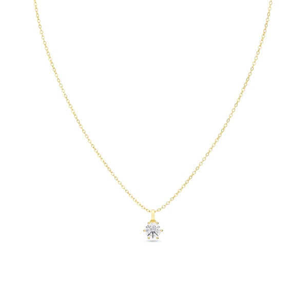 Crown Necklace Gold