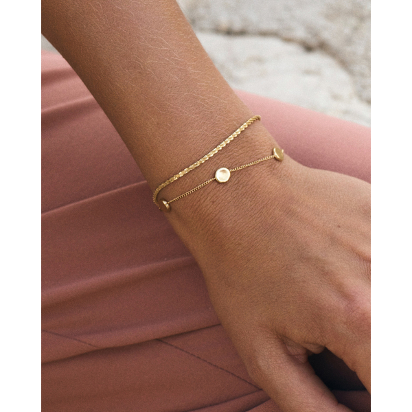 Tinsel Thin Bracelet Gold