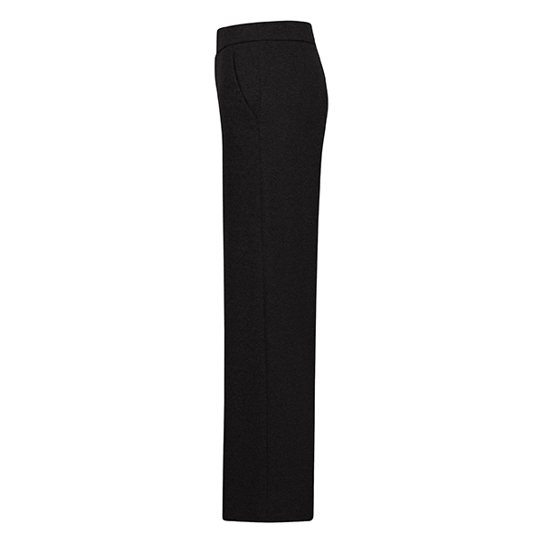 Naley Bonded Wool Flannel Black Coffee