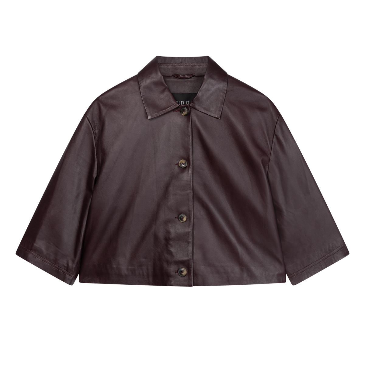 Hollis Leather Top Shiraz