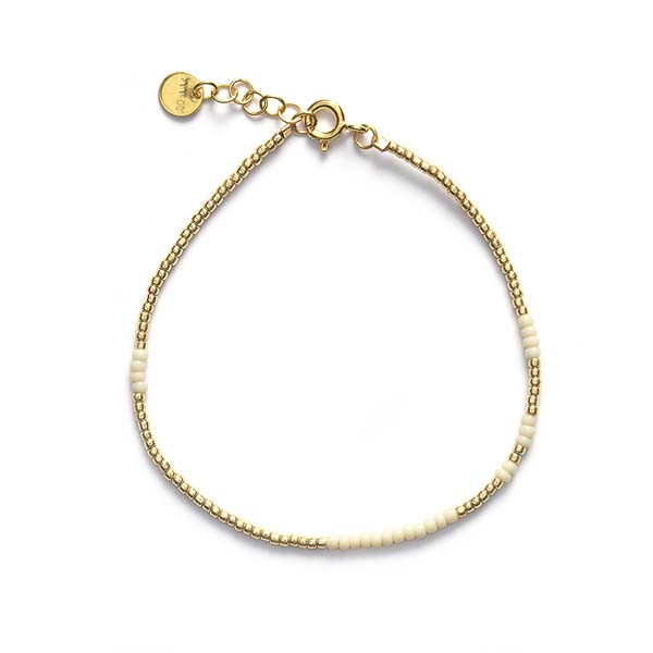 Asym Bracelet Ecru