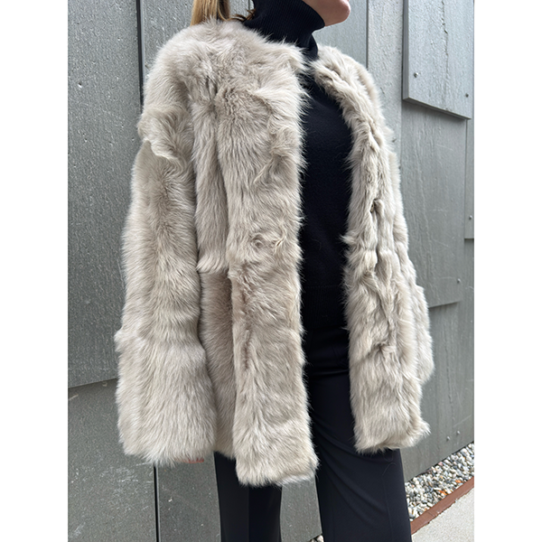 Utzon Jinko Jacket Silver Mink