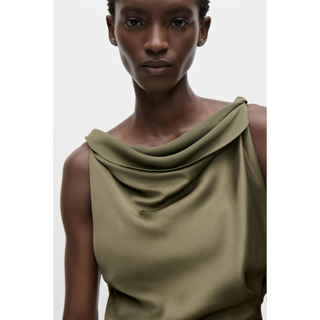 Posy Midi Dress Green