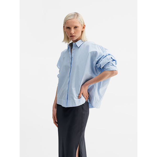 Gigi Oxford Shirt Light Blue