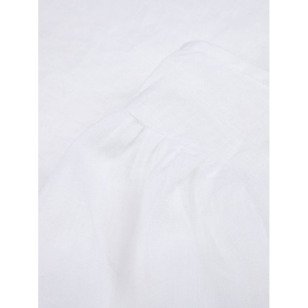 Carmen Puff Sleeve Blouse White