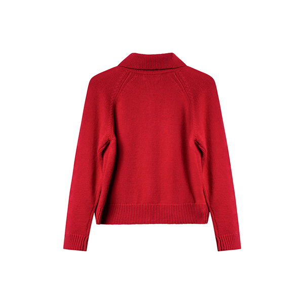 Sail Cardigan Red