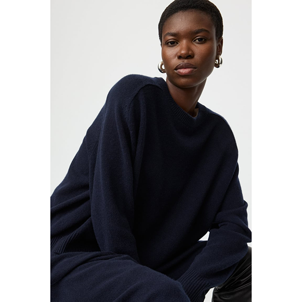 Boyfriend Crewneck Navy