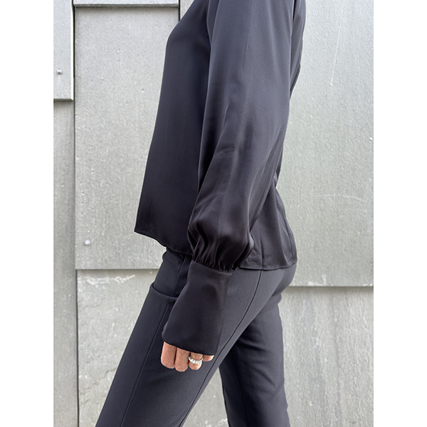 Luna Blouse Black