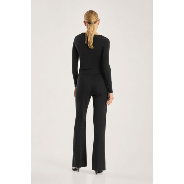 Nano Italian Jersey Pants Black