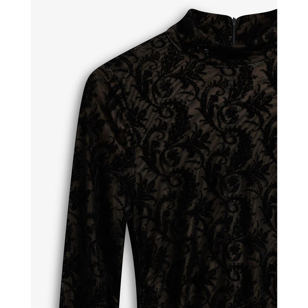 Eclipse Dress Sheer Black