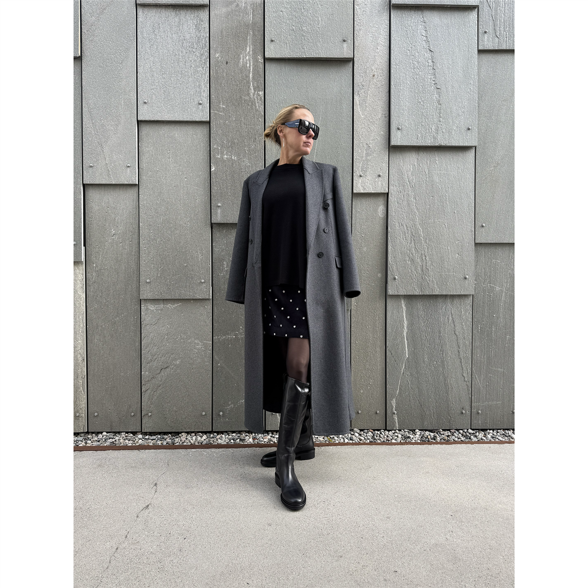 Roma Wool Sweater Jet Black