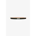 Regular Dorian Frame Belt Black Silver
