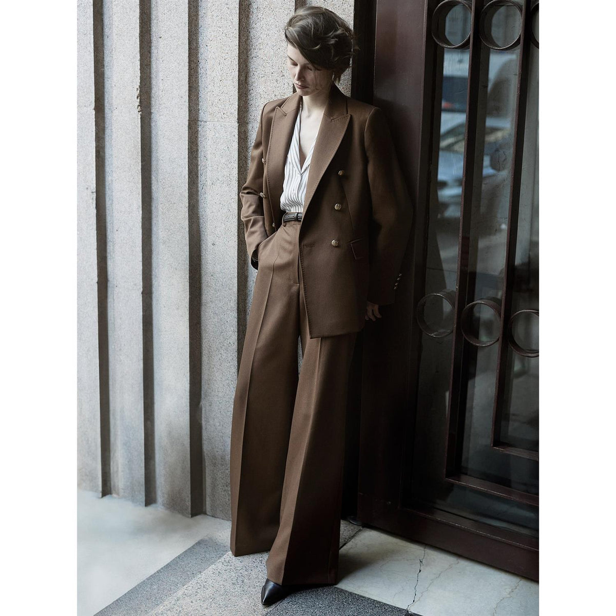 Gisella Trousers Cognac