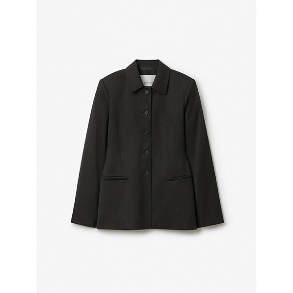 Slim Tailored Blazer Antracite Grey