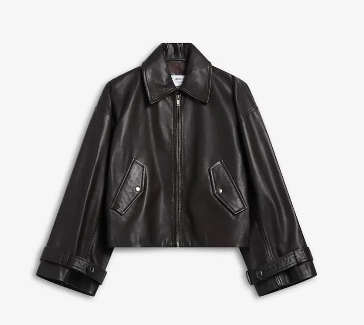 Zephyr Leather Jacket Espresso Brown