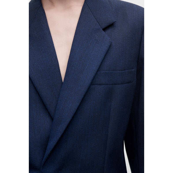 Single Breasted Jacket Blue Lake