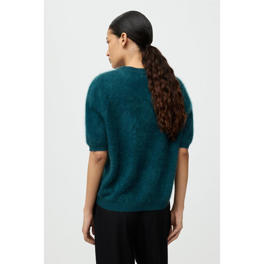 Brushed Short Sleeve Teal
