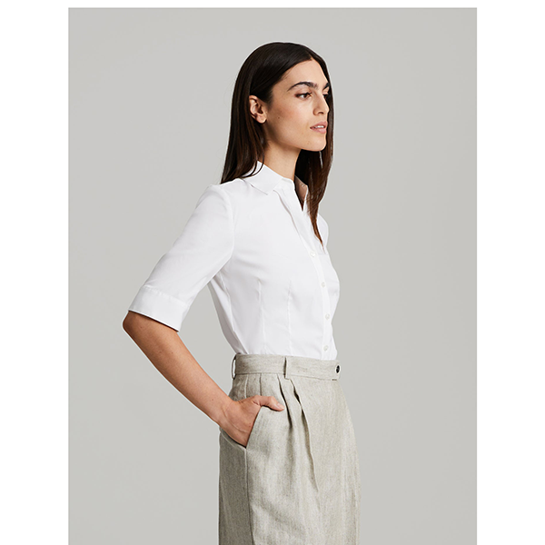 Leyla 3 Shirt White