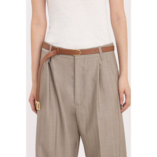 Dorian B Finite Belt Dark Tan