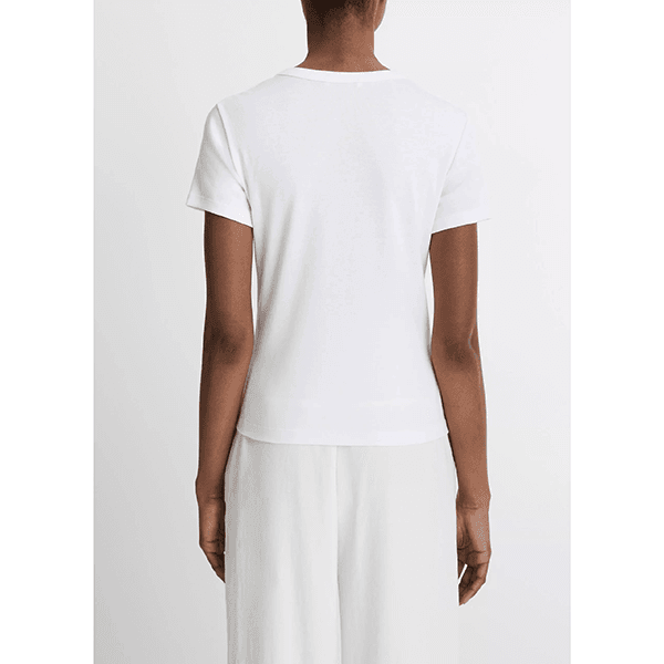Shrunken 90s Tee Optic White