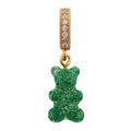 Nostalgia Bear Pave Connector Green Haze