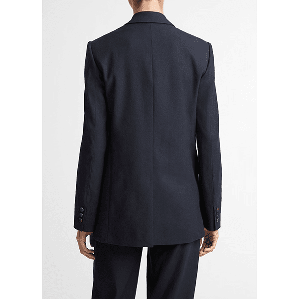 Linen Single Breasted Blazer Coastal
