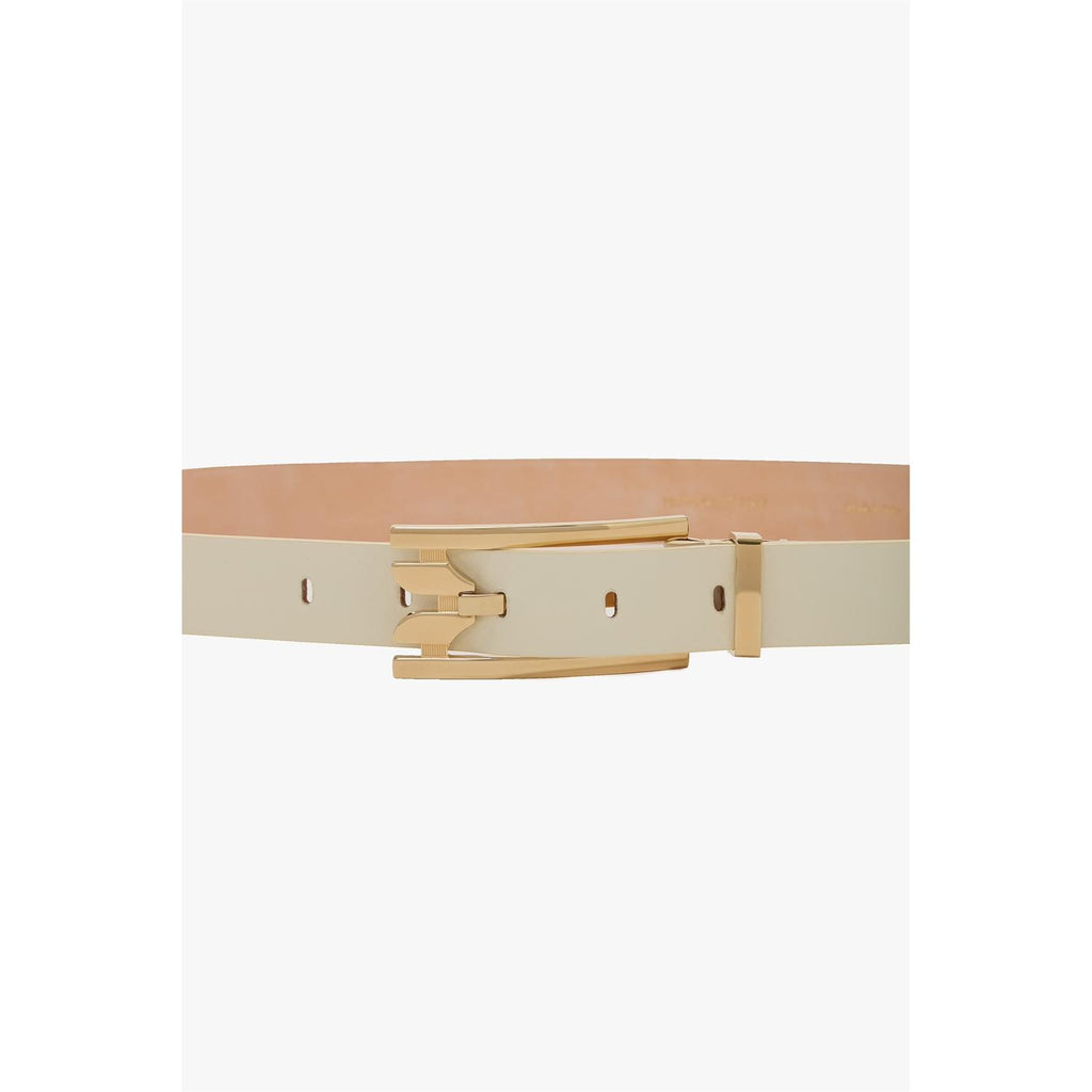 Dorian Pin Buckle Belt Ivory