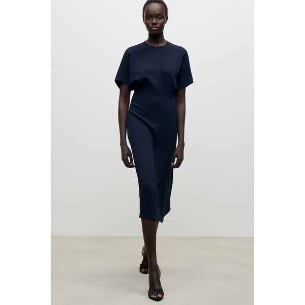 Eleanor Midi Dress Navy
